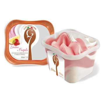 Gelato Limone Fragola G7 500gr